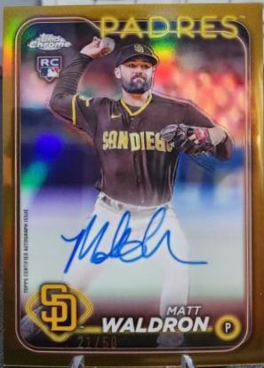 Matt Waldron [Gold Refractor] #RA-MWA