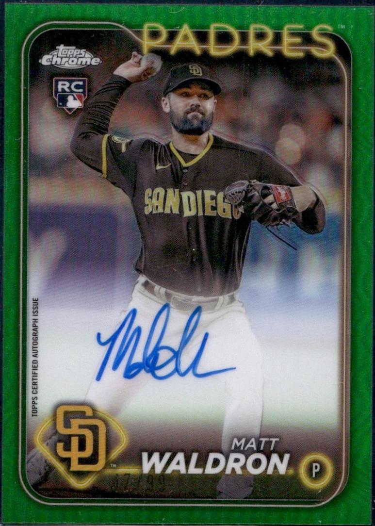 Matt Waldron [Green Refractor] #RA-MWA