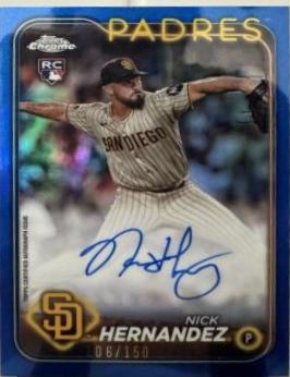 Nick Hernandez [Blue Refractor] #RA-NH