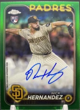 Nick Hernandez [Green Refractor] #RA-NH
