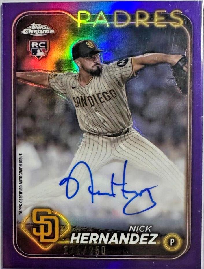 Nick Hernandez [Purple Refractor] #RA-NH