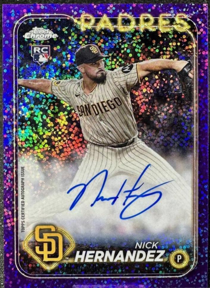 Nick Hernandez [Purple Speckle Refractor] #RA-NH