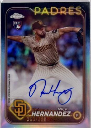 Nick Hernandez [Refractor] #RA-NH