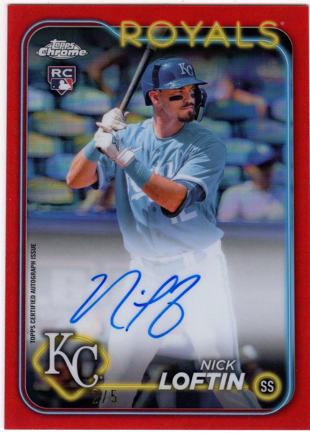 Nick Loftin [Red Refractor] #RA-NL