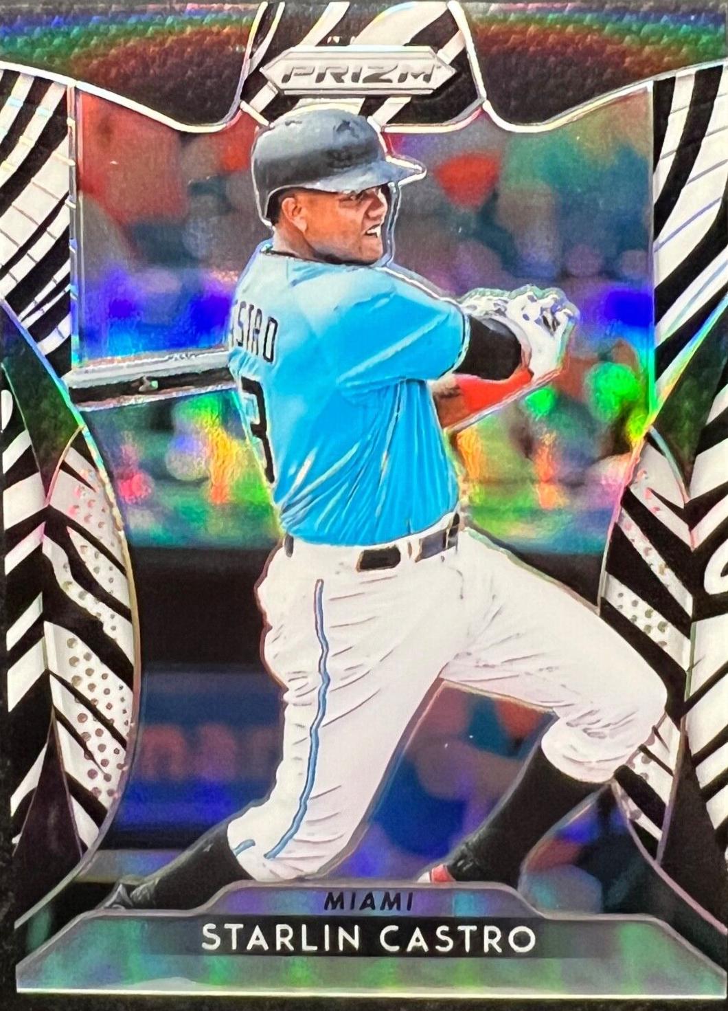 Starlin Castro [Zebra Stripes Prizm] #224