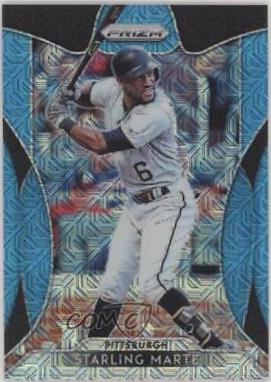 Starling Marte [Blue Mojo Prizm] #73