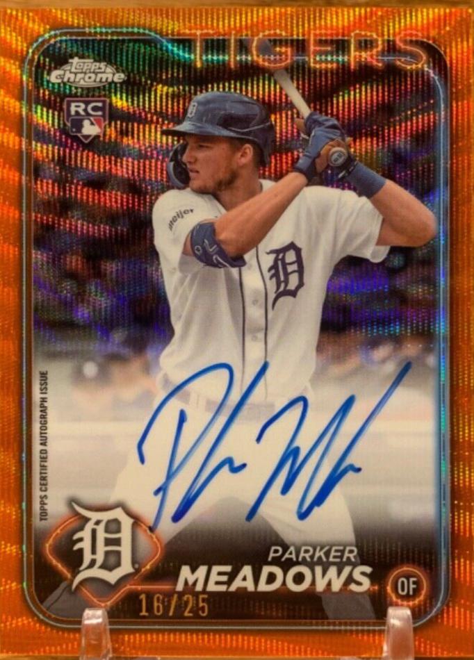 Parker Meadows [Orange Wave Refractor] #RA-PM