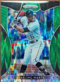 Starling Marte [Forest Green Flash Prizm] #73
