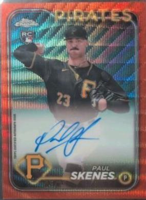 Paul Skenes [Orange Refractor] #RA-PS