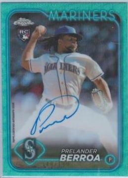 Prelander Berroa [Aqua Wave Refractor] #RA-PB