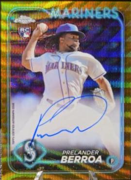 Prelander Berroa [Gold Wave Refractor] #RA-PB
