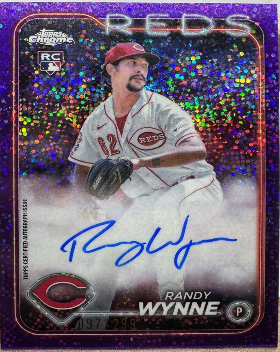 Randy Wynne [Purple Speckle Refractor] #RA-RW