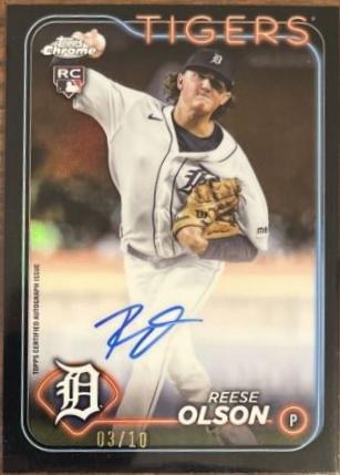 Reese Olson [Black Refractor] #RA-RO