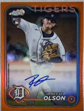 Reese Olson [Orange Refractor] #RA-RO