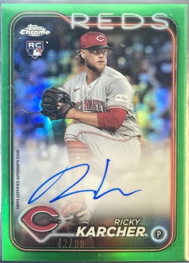Ricky Karcher [Green Refractor] #RA-RK