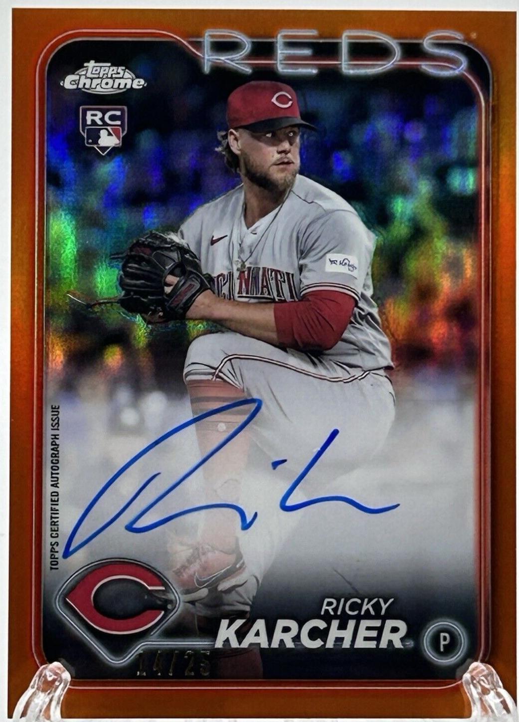 Ricky Karcher [Orange Refractor] #RA-RK