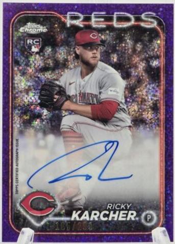 Ricky Karcher [Purple Speckle Refractor] #RA-RK