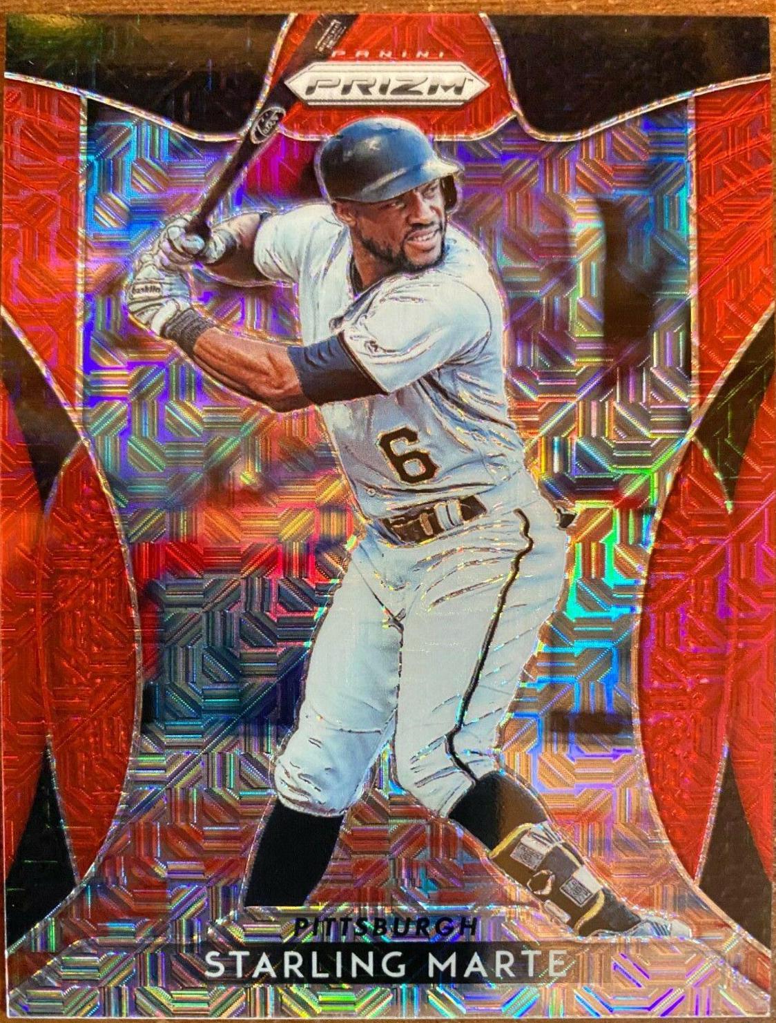 Starling Marte [Red Mojo Prizm] #73