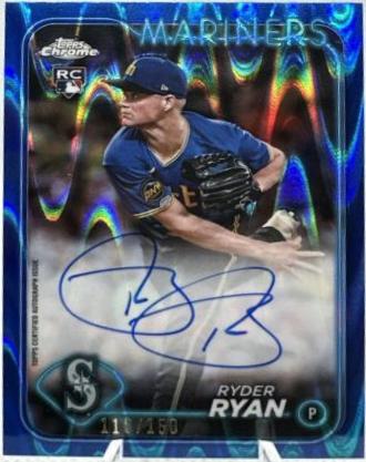 Ryder Ryan [Blue RayWave Refractor] #RA-RR