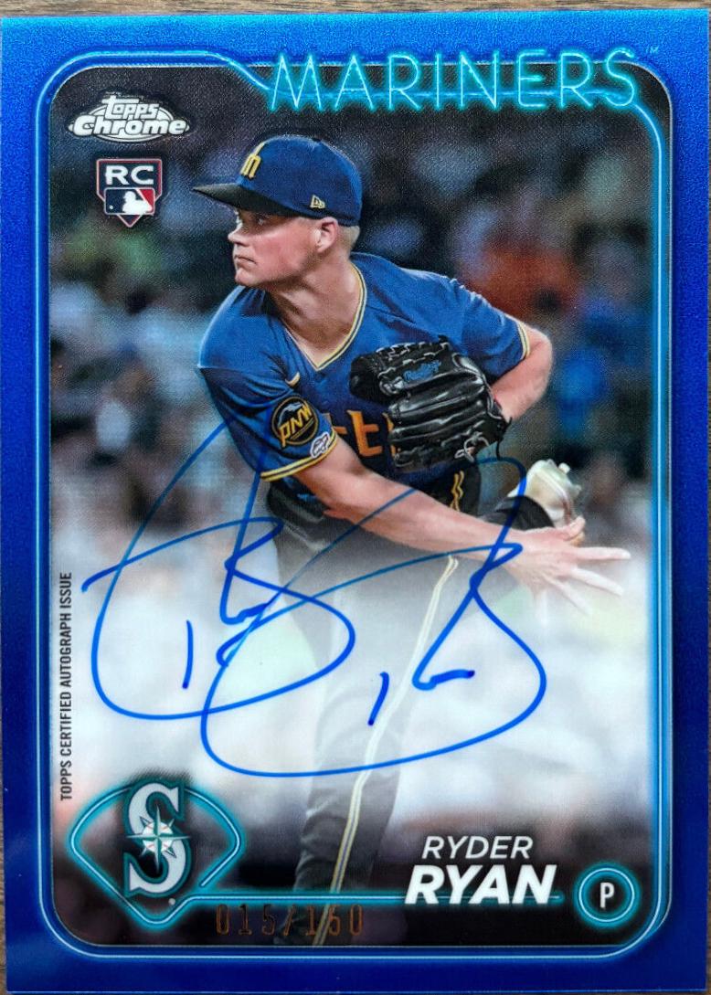 Ryder Ryan [Blue Refractor] #RA-RR