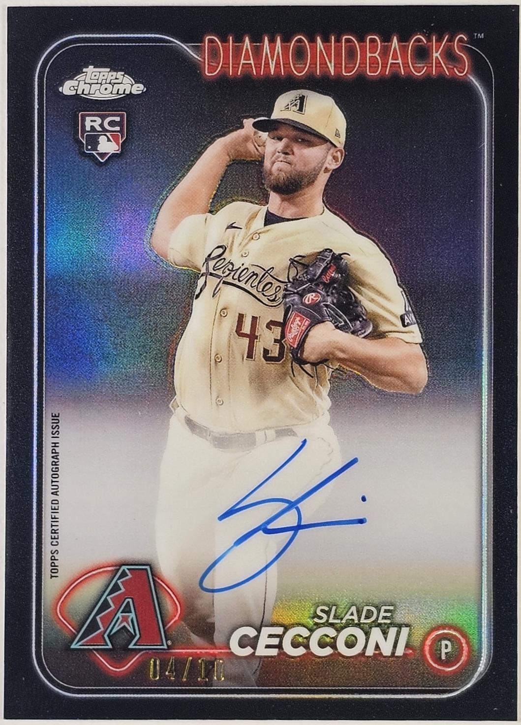 Slade Cecconi [Black Refractor] #RA-SCE