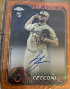 Slade Cecconi [Orange Wave Refractor] #RA-SCE