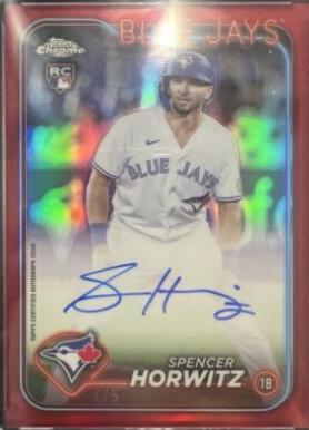 Spencer Horwitz [Red Refractor] #RA-SH