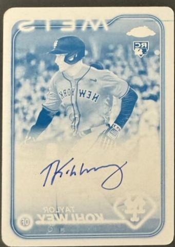 Taylor Kohlwey [Printing Plate] #RA-TK