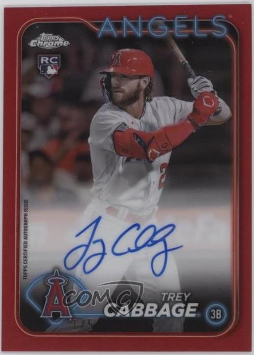 Trey Cabbage [Red Refractor] #RA-TCA