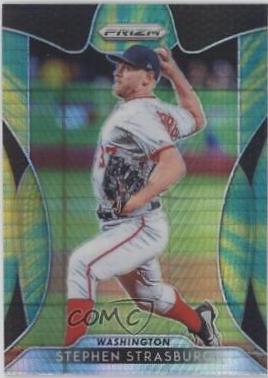 Stephen Strasburg [Green & Yellow Hyper Prizm] #22