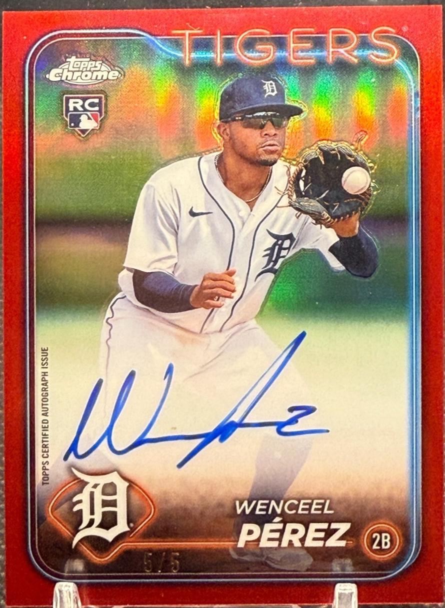Wenceel Perez [Red Refractor] #RA-WP