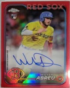 Wilyer Abreu [Red Refractor] #RA-WA