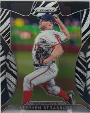 Stephen Strasburg [Zebra Stripes Prizm] #22