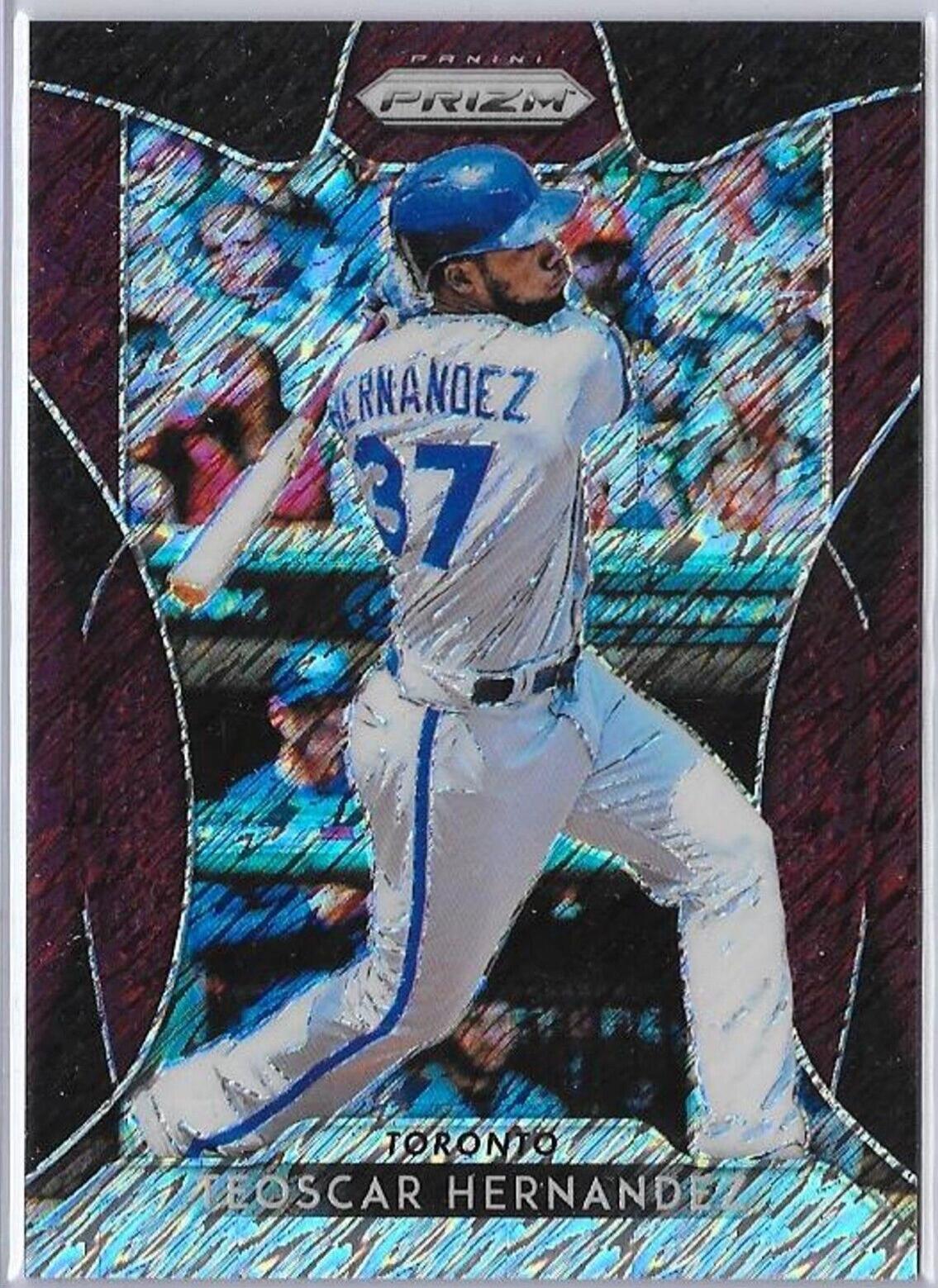 Teoscar Hernandez [Burgundy Shimmer Prizm] #139