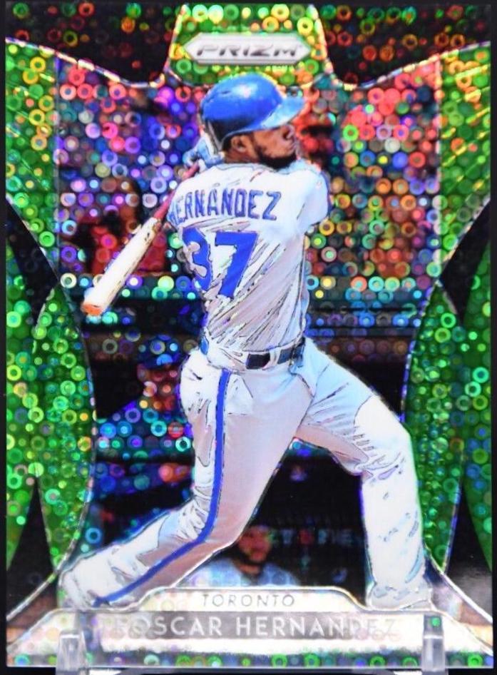 Teoscar Hernandez [Lime Green Donut Circles Prizm] #139