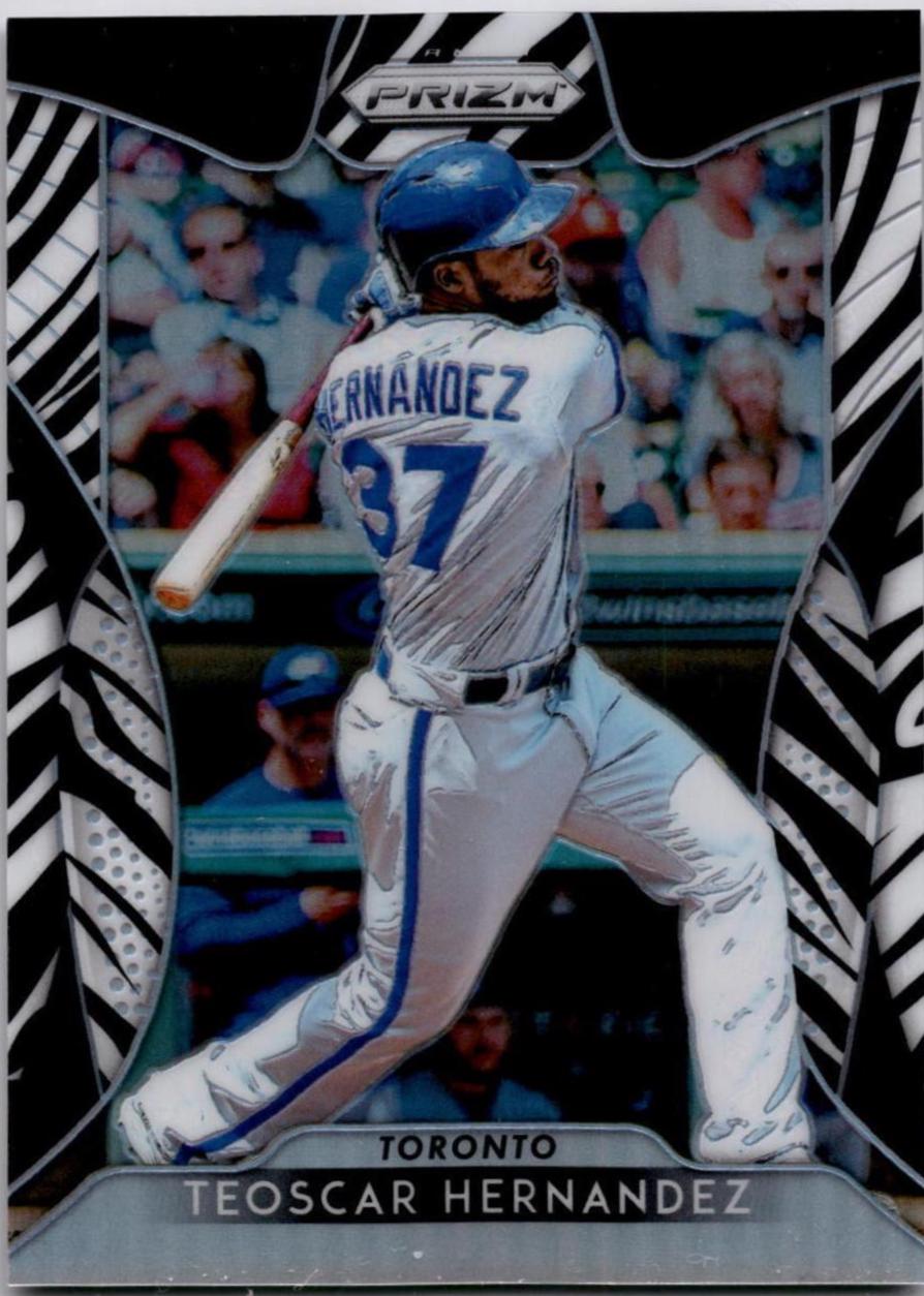 Teoscar Hernandez [Zebra Stripes Prizm] #139