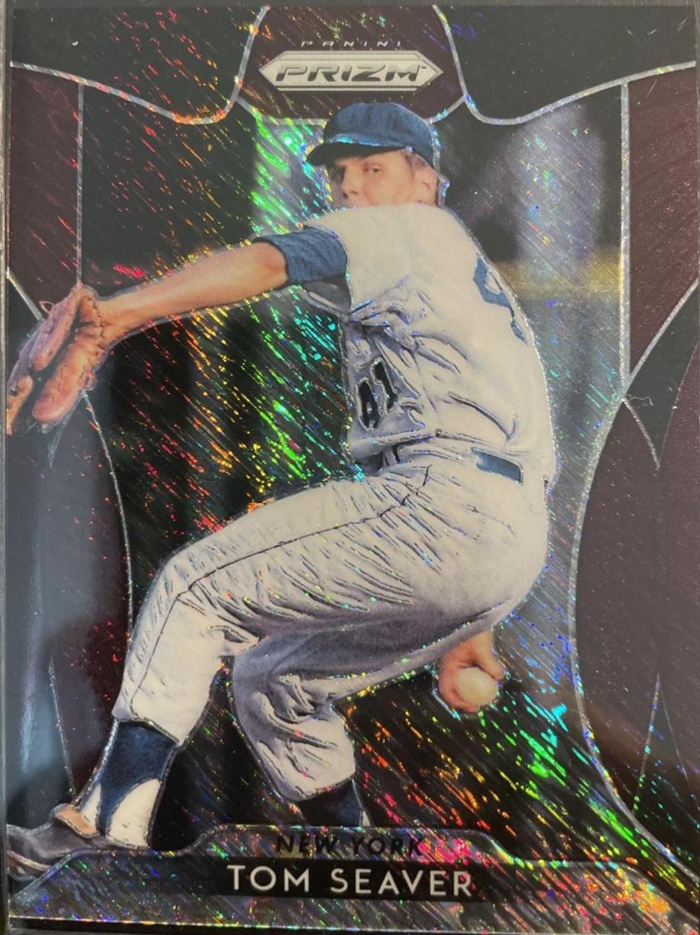 Tom Seaver [Burgundy Shimmer Prizm] #228