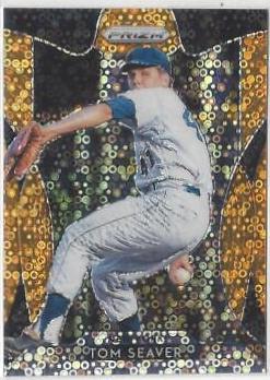 Tom Seaver [Neon Orange Donut Circles Prizm] #228