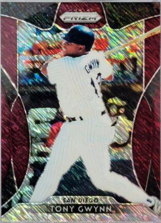 Tony Gwynn [Burgundy Shimmer Prizm] #290