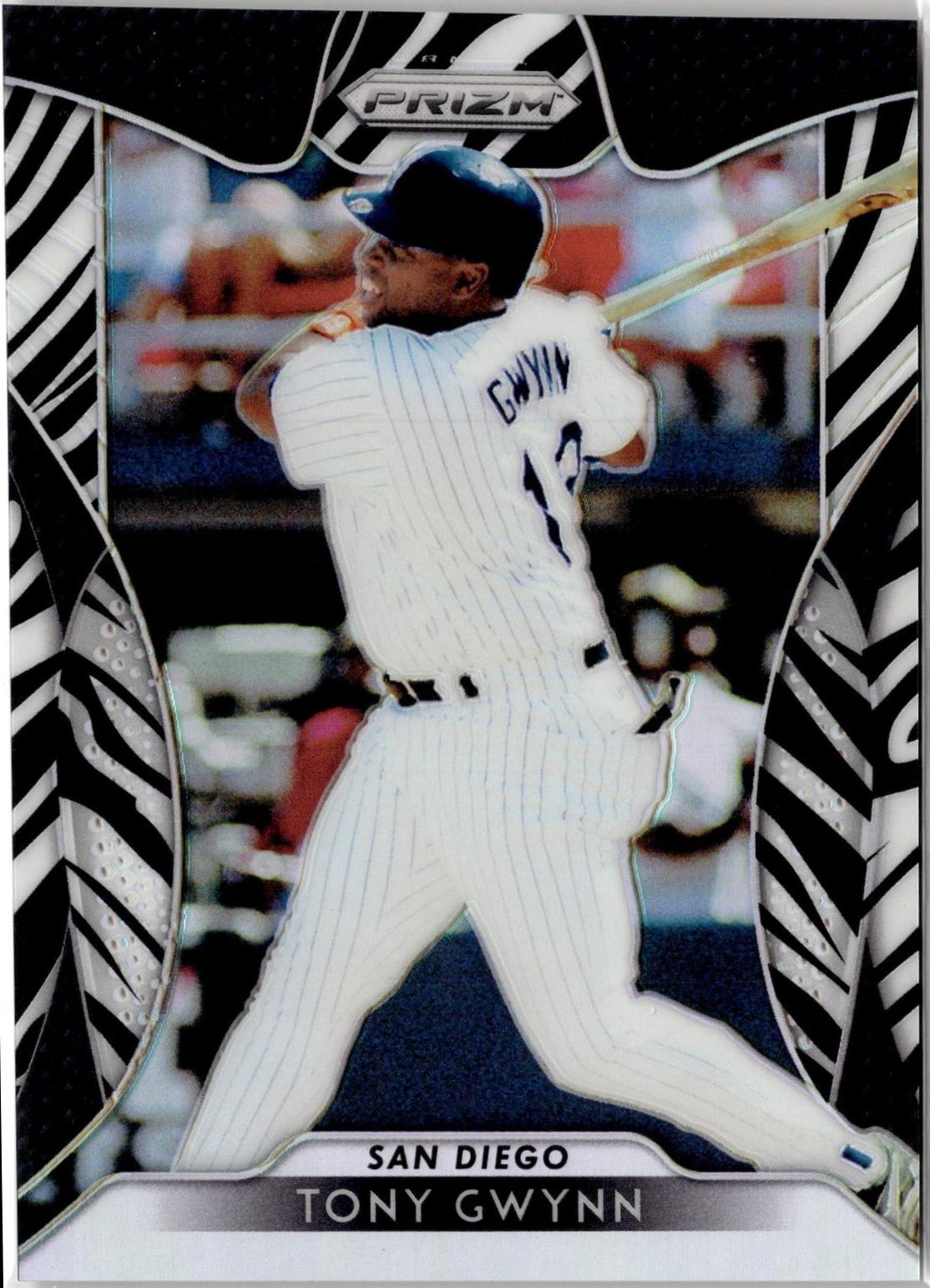 Tony Gwynn [Zebra Stripes Prizm] #290