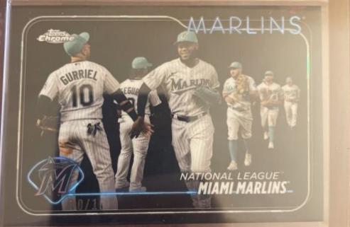 Miami Marlins [Black] #252