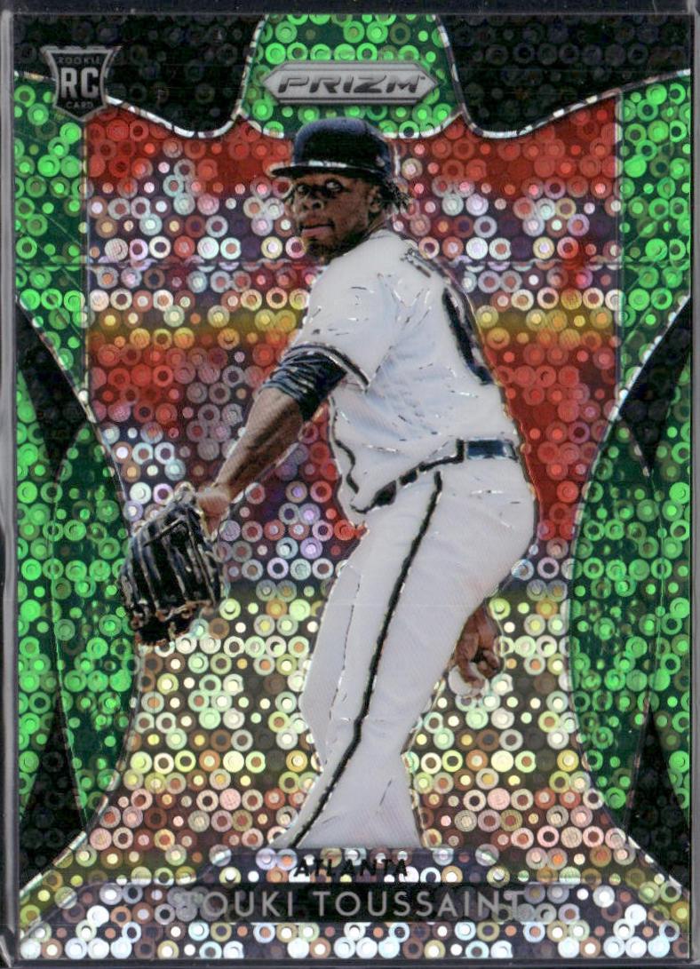 Touki Toussaint [Lime Green Donut Circles Prizm] #121