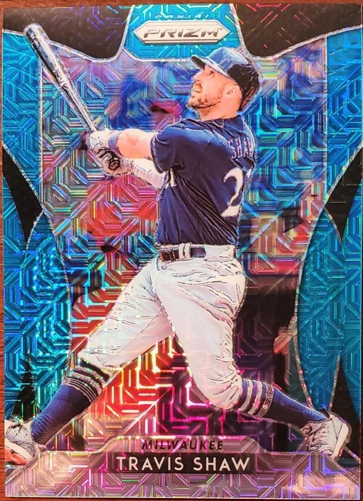 Travis Shaw [Blue Mojo Prizm] #197