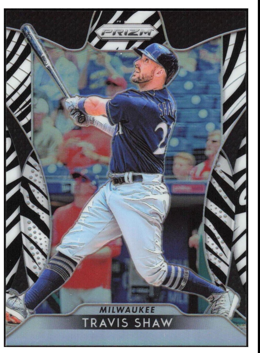 Travis Shaw [Zebra Stripes Prizm] #197