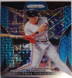 Trea Turner [Blue Mojo Prizm] #132