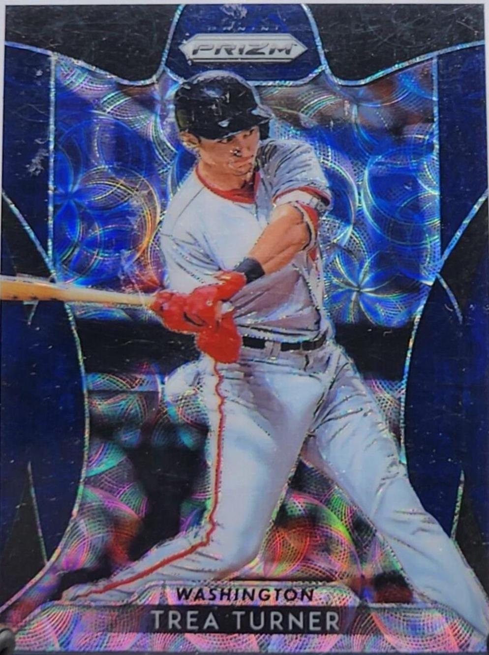 Trea Turner [Navy Blue Kaleidoscope Prizm] #132
