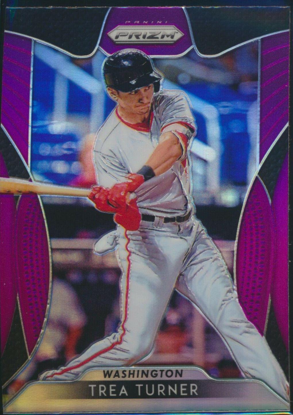 Trea Turner [Purple Prizm] #132