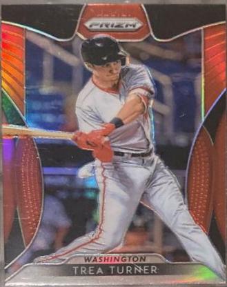 Trea Turner [Red Prizm] #132