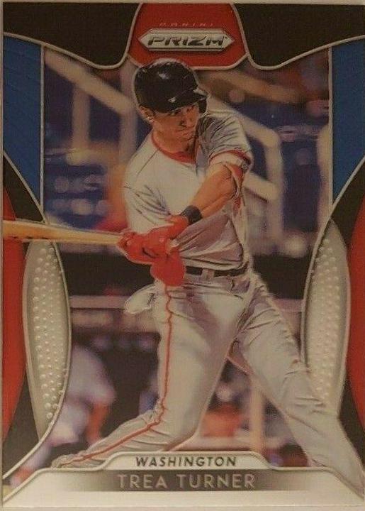 Trea Turner [Red, White, Blue Prizm] #132
