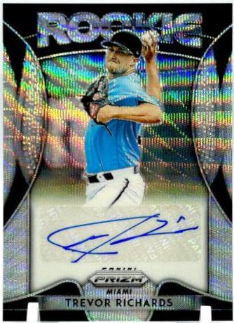 Trevor Richards [Blue Wave Prizm] #264